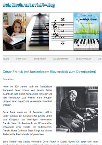 Mein Klavierunterricht-blog